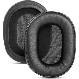 Coussinets d'oreille de rechange pour casque Sony MDR-RF895RK MDR RF995RK WH-RF400R, Polyurethane (PU), Noir - Neuf