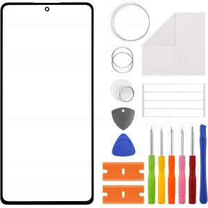 Kal-Kit De Réparation En Verre Avant Pour Redmi K40 Gaming, Écran Avant De Rechange Pour M2012k10c, M2104k10ac 6,67"" Avec Kit D'outils De Réparation (Pas D'écran Ni Numériseur Tactile) - Neuf