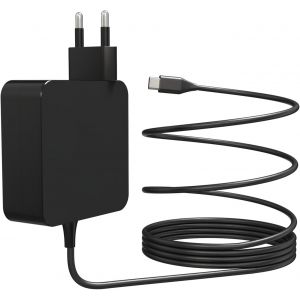 acdsgd-65W USB C Chargeur Ordinateur Portable Compatible avec ASUS ZenBook 14 13/ ROG Xbox Ally X R1 Z1, pour Microsoft Surface Pro X 12(2025) 11 10 9 Cordon d'alimentation CA Type C pour Recharge Rapide - Neuf