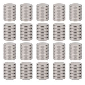 XYONG Lot de 100 aimants en neodyme ultra-puissants, de petite taille, de forme ronde, pour panneaux d'affichage, 8 x 2 mm - Neuf