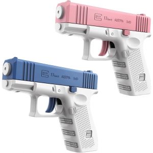 Ershi-Pistolets À Eau 2pcs, Pistolets Et Fusils À Eau Portée De 10 M, Pistolet À Eau Manuel, Aucune Pile Requise Convient Aux Adul[2320] - Neuf