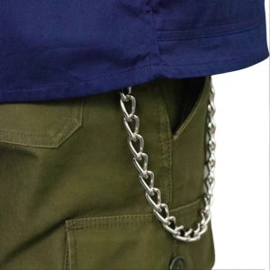 Vogue Jeans Chaîne Personnalité Minimaliste Hommes Jeans Taille Portefeuille Chaîne - Neuf