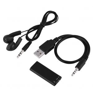 Enregistreur vocal 8 Go, 192 Kbps, suppression du bruit, 15 heures d'enregistrement, mini enregistreur audio - Neuf
