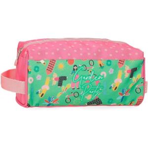 MAA-Garden Party, Trousse à Crayons, Trousse de Toilette pour Enfants, Trousse Scolaire, Polyester, Compartiments. - Neuf