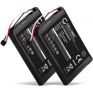 Batterie GPS Compatible avec Garmin Edge 810,Edge 800,Edge Touring (1000mAh,3.7V) 2X Batterie de Remplacement 361-00035-00,KE37BE49D0DX3 - Neuf