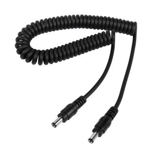 DC Power Adapter Cable 5.5mm x 2.1mm Male to Male for LED Strip,CCTV,Car,Monitors,Stretched up to 1.5 m - Neuf
