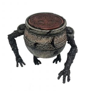 Miniature Model Desktop Decoration Elden Ring Pot Boy Statues Ornaments Resin High Quality Grey Creative Decorations - Neuf