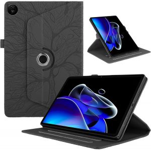 Coque Tablette Pour Realme Pad 2 11.5"" 2023 Pu Cuir 360°Rotatif Multi-Angle Stand Flip Cover Realme Pad 2 Arbre Rotating Étui De Protection Housse Realme Pad 2 11.5"", Noir - Neuf