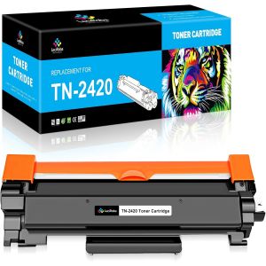 ERYI-Tn2420 Pour Toner Brother Tn2420 Tn-2420 Tn2410 Tn-2410 ,Pour Brother Dcp-L2530Dw L2510D L2537Dn L2550Dn Hl-L2350Dw L2310D L2357Dw L2370Dn L2375Dw Mfc-L2710Dw L2710Dn L2730Dw L2750Dw (1 Noir) - Neuf