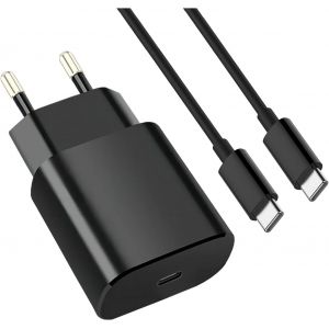 Chargeur 25w Pour Samsung Galaxy S24/S25/S23/S22/S21/S20/20 Fe/S21 Fe/S24 Fe/A52/A54/A53/A35/A55,Chargeur Rapide Et 1,5m Cable - Neuf