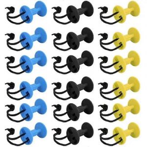 6 Pièces Planche De Surf Leash Plugs Avec Cordons Cordes Sports Nautiques Accessoires De Surf Plastique Surf Leash Plug Bodyboard Accessory - Neuf