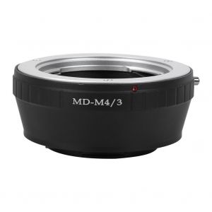 Bague d'adaptation d'objectif a mise au point manuelle en metal pour objectif Minolta MD/MC compatible avec les appareils photo systeme M4/3 - Neuf