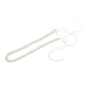 Perles De Nacre Naturelles Blanches Laiteuses, Perles D'eau Douce Naturelles En Vrac Pour La Fabrication De Bijoux, Colliers Et Bracelets - Neuf