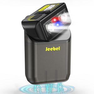 Hljhj-Mini Lampe De Poche 1300lm Led Lampe Porte-Clés Avec Affichage Numérique, Pivotante 180°, 6 Modes Éclairage - Edc Usb Lampe De Poche Magnétique Pour Sauvetage Camping Exploration Vision-Nuit - Neuf