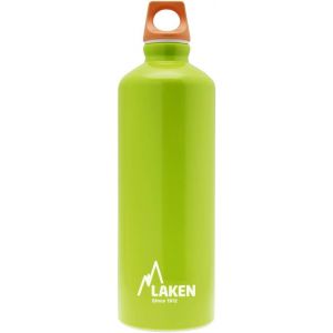 Laken Futura Gourde En Aluminium &Agrave; Ouverture &Eacute;troite Avec Bouchon &Agrave; Visser Avec Dragonne 0,6-1,5 L - Neuf