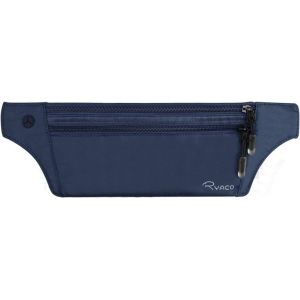 CAUC-Ceinture de Voyage Sac Banane avec Technologue RFID, Pochette de Securite Femme ou Homme pour Argents, Passeports, Carte D&eacute;bit et Cr&eacute;dit et Smartphones (Bleu fonc&eacute;) - Neuf