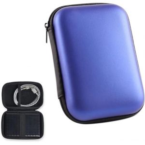 Coque pour disque dur externe,&Eacute;tui pour Portable SSD,Pochette pour Portable SSD,avec Proche Filet,HDD Case,m&eacute;moire externe portable 2,5 Disque externe Protection Sac Antichoc Rigide Coque - Neuf