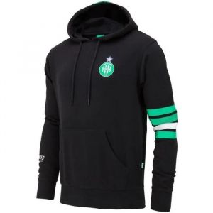 6 Ans - Sweat Capuche Asse - Collection Officielle As Saint Etienne - Enfant - Neuf