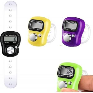 Compteurs De Doigts,Compteur Manuel,Compteur Digital,Compteur De Doigts Électronique Led,Compteur Numérique,Compteur Clicker,Pour Inventaire,Sports,Golf (4 Couleurs) - Neuf