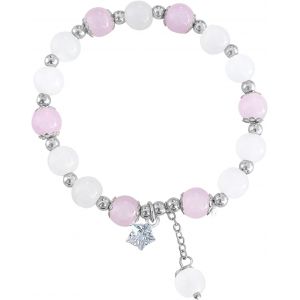 Eryi-Bracelet En Pierre D'oeil De Chat, Bracelet Oeil De Chat, Bracelet Perles Femme, Bracelet Élastique Femme, Cristal Perles Oeil De Chat Bracelet, Bracelet Pierre Femme - Neuf