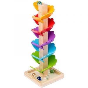Jeu de boules de d&eacute;montage et d'assemblage arc-en-ciel, jeu d'arbre cognitif de couleur, jouet d'assemblage amusant pour l'&eacute;ducation pr&eacute;coce, jeu de table amusant - Neuf