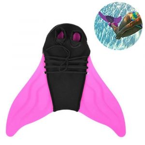 Palmes De Natation Pour Enfants,Palmes De Queue De Sirène Palmes De Plongée Une Pièce Palmes De Plongée Palmes D'entraînement À La Natation Sport Nautique Équipement De Planche À Voile Pour Garçons F - Neuf