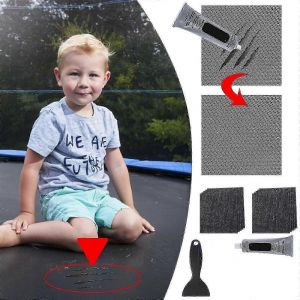 Le Kit De Réparation De Patch De Trampoline Répare Les Trous Ou Les Déchirures Des Matelas De Trampoline 1ml - Neuf