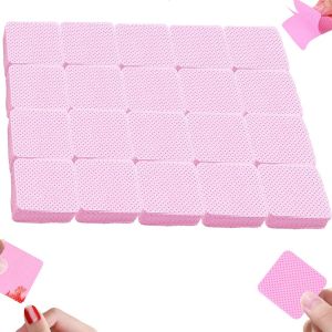 Sjzg-1000 Pi&egrave;ces Coton Ongle, Coton Ongles Gel Non Pelucheux, Cleaner Ongles Degraissant Lingettes Vernis Semi Permanent, Pour Dissolvant, Pr&eacute;paration Et Finition De Manucure Nail Art (Rose) - Neuf