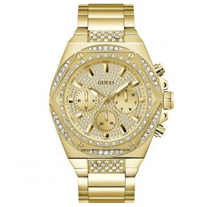 Mens Watch Guess Gw0899g2, Quartz, 50mm, 5atm - Neuf