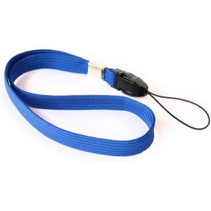 Kal-Dts/Ac Cordon Court Pour Poignet/Short Wrist Lanyard (Simple, Seul) -Bleu - Neuf