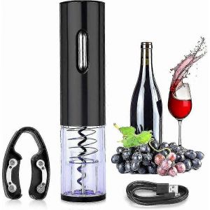 Offre D'hiver, Tire-Bouchon &Eacute;lectrique, Ouvre-Bouteille Automatique, Tire-Bouchon Professionnel Avec Coupe-Capsule Et Chargement Usb, Ouvre-Bouteille De Vin Et De Champagne - Neuf