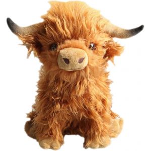<b>Peluche vache, peluche vache Highland 28 cm, peluche vache Highland - Neuf