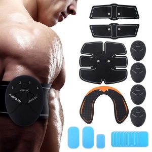 Ceinture Abdominale Shengmi Ems Avec Écran Lcd Et Port Usb ¿ Stimulateur Musculaire Efficace Pour Le Fitness Et La Tonification À Domicile - Neuf