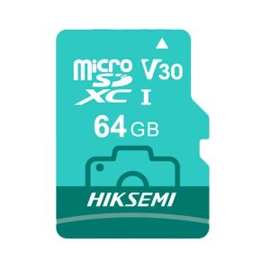 Carte M&eacute;moire MicroSD Hikvision NEO LUX TF 64GB P10 U3 - Neuf