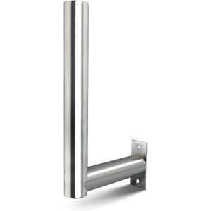 M&acirc;t d'antenne Type L Antenne Ext&eacute;rieure- M&acirc;t d'antenne Ext&eacute;rieur-Universel de 30 cm de Longueur pour Antenne d'amplificateur de Signal de T&eacute;l&eacute;phone Portable / d'antenne Satellite - Neuf