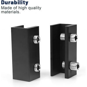 Verrou Baie Coulissante, 2 Pcs Bloque Porte Coulissante R&eacute;glable Avec Verrou,Bloque Fenetre Coulissante,Serrure Baie Vitr&eacute;e Coulissante,Fermeture Baie Coulissante - Neuf