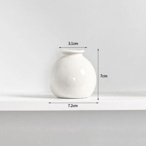 Vase En C&eacute;ramique Nordique Pour D&eacute;coration De Mariage,Vases &Agrave; Fleurs Cr&eacute;atifs,Artisanat En C&eacute;ramique,Ornement De Bureau,D&eacute;cor De Chambre.S25. - Neuf