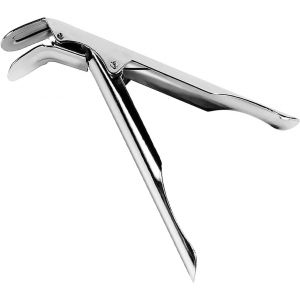 Pince de levage de grille de gril en acier inoxydable Pince de levage de grille de gril Pince de cuisson pour plaque de barbecue robuste - Neuf