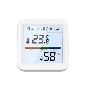 Wifi Bt Température Humidité Testeur Écran Lcd Contrôle De L'application Compatible Avec Alexa Et Google Home - Neuf