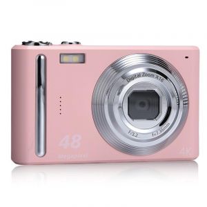 Appareil Photo Num&eacute;rique 4K HD Zoom 16X Stabilisation Image Pour Photos &Eacute;poustouflantes Rose 2 YONIS - Neuf