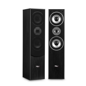 Paire d'enceintes Hifi/Home-Cinéma - Evidence Acoustics EA700-BK - 2x500W PMPO - Bass Reflex à 3 voies - Noir - Neuf