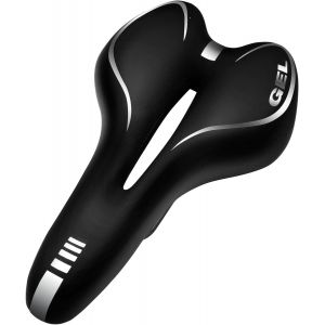 Selle De Ultra Confortable,Selle Confortable Gel Ergonomique Selle Vtt Avec Fonction D'amortisseur,Siège De Vélo Imperméable Respirante Pour Vélo Vtt,Vélo Route - Neuf