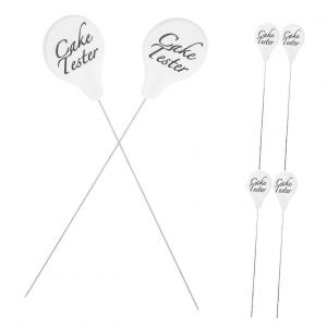 G&acirc;teau Testeur De 6-Pi&egrave;ces &Agrave; Biscuits M&eacute;tallique Aiguilles R&eacute;utilisables Sondes Pour La Cuisson Des Tests - Neuf