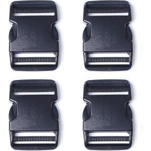 Boucle En Plastique 4pcs (Largeur 25 Mm) Pour Une Libération Rapide Sur Le Côté Des Bracelets, Des Sacs À Dos Et De L'équipement Tactique - Neuf