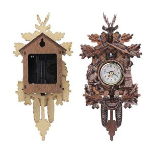 Coucou horloge salon horloge murale coucou oiseau réveil moderne montre brève enfants décorations de la maison - Neuf