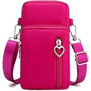 TIANYI-Petit Sacoche Telephone Portable Femmes,Sac T&eacute;l&eacute;phone Portable Femme,Petit Portefeuille de Sac &agrave; Main de t&eacute;l&eacute;phone,Crossbody Pochette Sacoche Running Armbag - Neuf