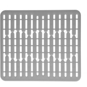 Tianyi-Tapis D'évier Séchage De La Vaisselle Protecteur D'évier Tapis D'évier En Silicone Tapis D'égouttoir Pratique Tapis D'isolation Thermique Accessoires D'évier De Cuisine(A) - Neuf