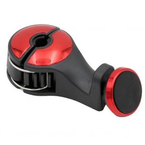 Si&egrave;ge Arri&egrave;re De Voiture Crochet D'appui-T&ecirc;te Cintre Support De T&eacute;l&eacute;phone Portable Magn&eacute;tique Support (Rouge) - Neuf