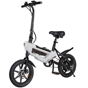 Avdleu - V&eacute;lo Electrique Pliable - Roues 14" - Moteur 250w - Vitesse 25km/H - Batterie 36v 6.4ah - Autonomie 15-25km (Mode Assist) - Neuf