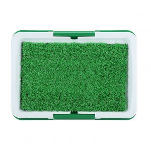 Hjlian Tapis De Proprete Pour Chien Avec Filet Et Bac De Recuperation, Pour Toilettes Interieures Et Apprentissage De La Proprete - Neuf